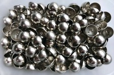 20mm 23mm 25mm Silver Satin Metal Industrial Dome Shank Button Buttons Y14-Y14B