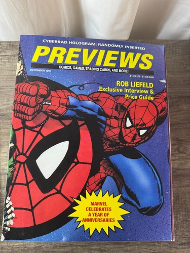 LOT-(9) vintage Previews MAGAZINE COMIC/TRADING CARDS 1991-1994 CLEAN inserts - Picture 6 of 19
