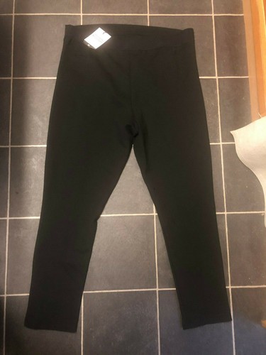 black maternity trousers elasticated 