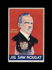 1933 R113 JIGSAW JIG SAW NOUGAT 30 CALVIN COOLIDGE HQ CENTERED HORIZONTAL CREASE