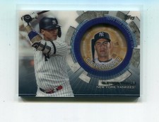 GLEYBER TORRES NEW YORK YANKEES 2020 TOPPS UPDATE BASEBALL COIN CARD 