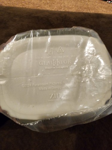 Cinemark Gladiator 2 Movie Drink Cup Bust NEW STILL IN ORIGINAL PLASTIC NO STRAW - Picture 3 of 3