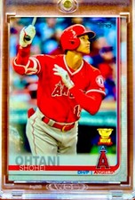 Shohei Ohtani RARE ROOKIE RC TOPPS INVESTMENT CARD BATTING MVP ANGELS MINT