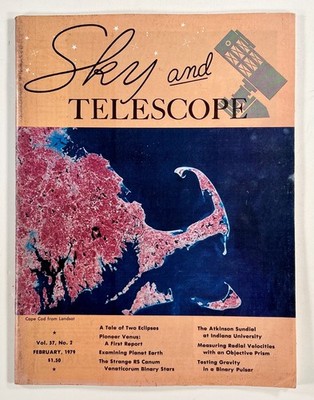 1979 Feb SKY & TELESCOPE Pioneer Venus Probe ATKINSON SUNDIAL Pulsar Gravity &c