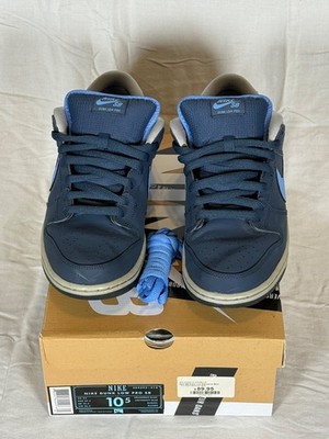 Nike SB Dunk Low Pro   Squadron Blue - Size 10.5 -2012- Used W/ Box - 304292 414