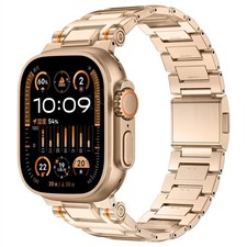 Edelstahl Armband für Apple Watch 5 6 7 8 9 10 11 SE 42-49mm Ultra Metall Ersatz