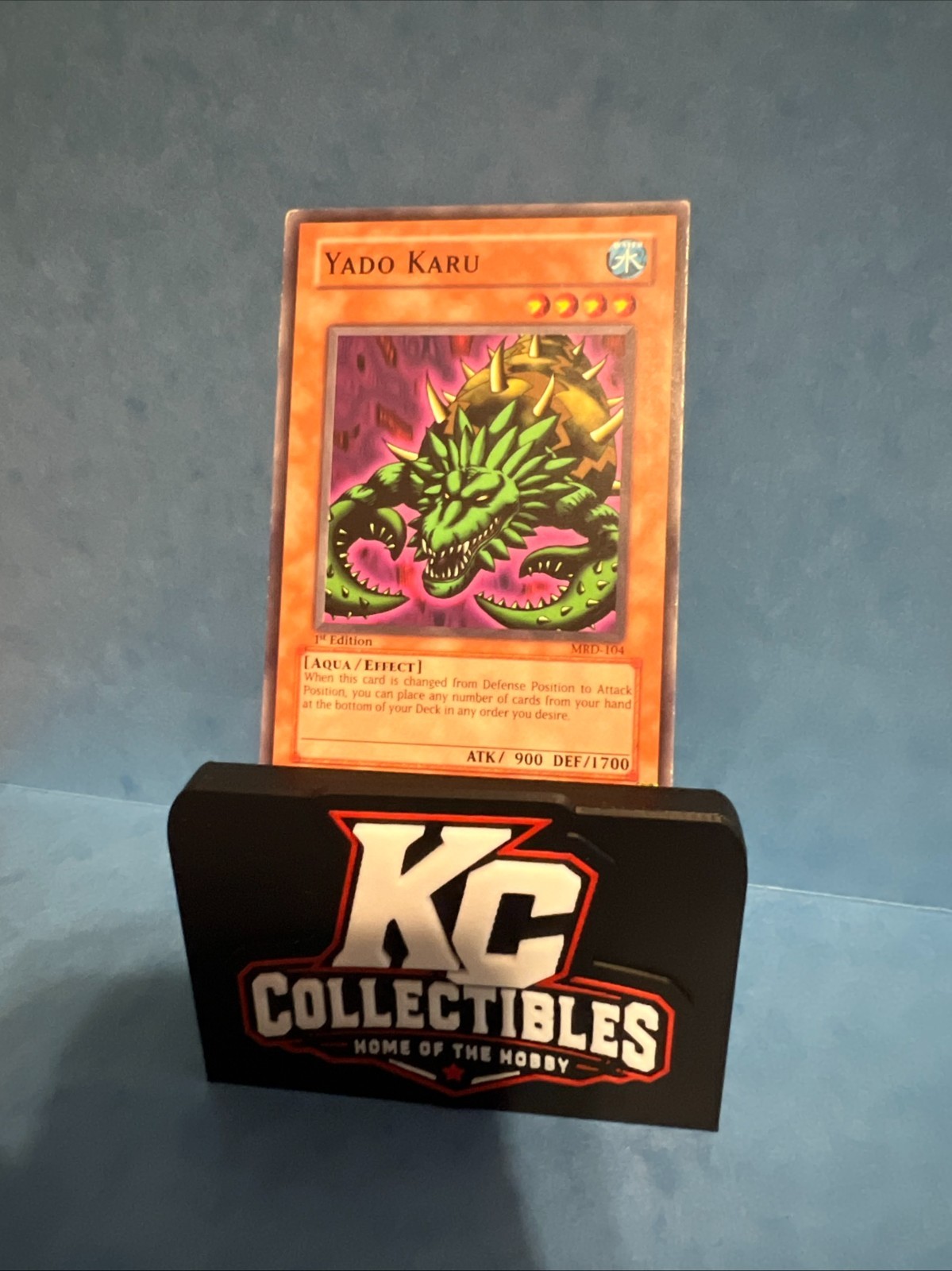 Yado Karu MRD-104 YuGiOh Metal Raiders trading card — raw and PSA graded price guide