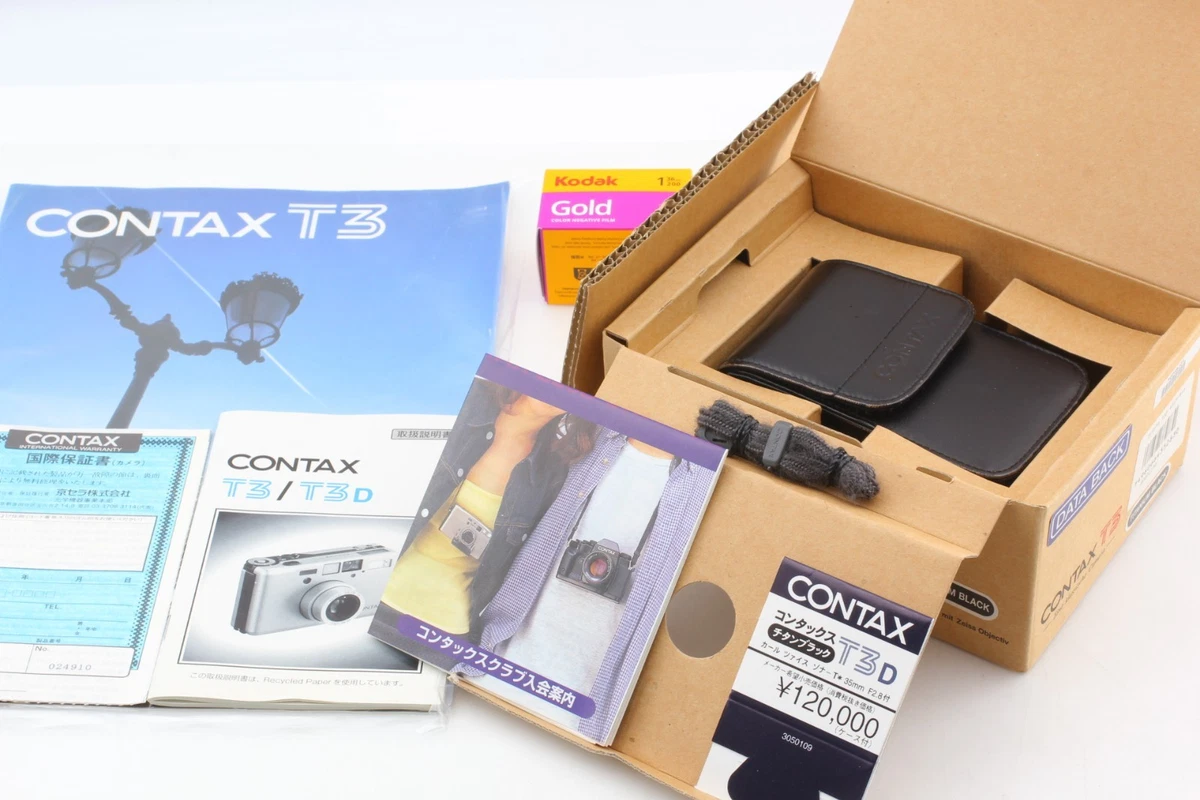 Contax T3 Box Film Cameras for sale | eBay