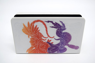 Original Nintendo Switch OLED Docking Station   Pokemon Scarlet & Violet Edition