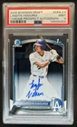 2025 Bowman Draft Landyn Vidourek Chrome Auto 1st Prospect #CPA-LV Dodgers PSA 9