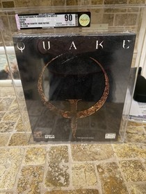 Quake  Big Box Factory Sealed 1997 VGA 90 Highest Graded Windows Version Wow!