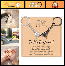 Matching Pinky Promise Keychains for Couples - Anniversary Birthday Gifts