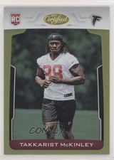 2017 Certified Rookies Mirror Gold /25 Takkarist McKinley #165 no9
