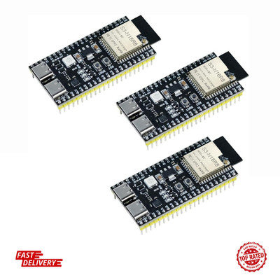 3Pack ESP32-S3 Development Board N16R8 MCU with Dual-Mode Wi-Fi Bluetooth Type-C