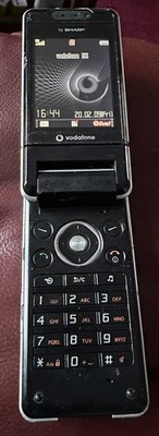 Vodafone Sharp 903SH schwarz Handy voll funktionsfähig Vodafone PAYG Sim erforderlich