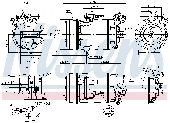 Fits RENAULT MEGANE II 2002-2011 HATCHBACK 2.0 DCI Compressor - Image 25