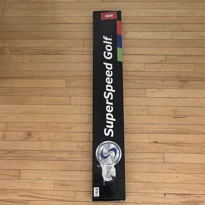 SuperSpeed Golf Swing Speed Trainer Aid, Black Golf Swing Trainer open box