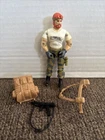 G.I. Joe ARAH Outback 1987 Vintage Action Figure Some Accessories READ