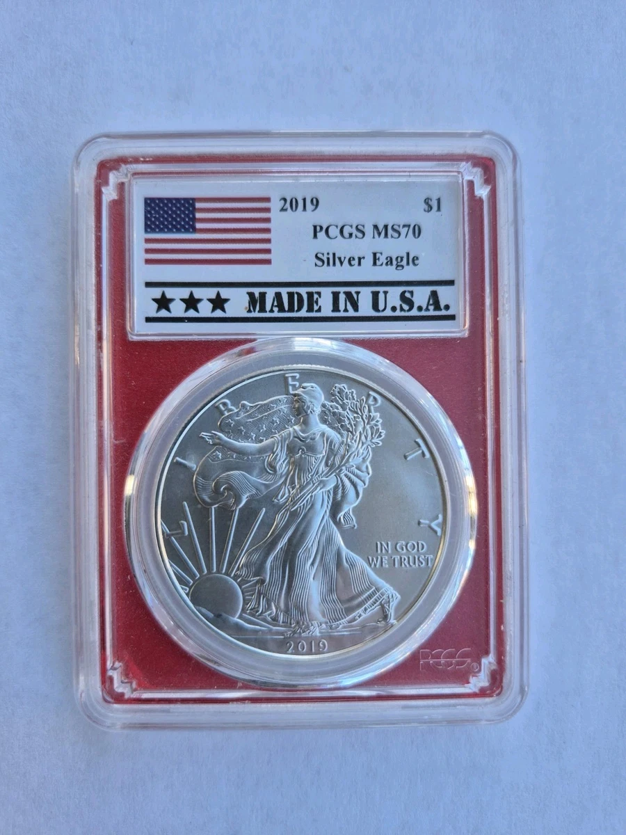 American Eagle MS 69 Graded 2019 Silver Bullion Coins for sale | eBay