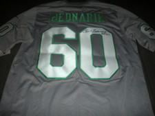 CHUCK BEDNARIK PHILADELPHIA EAGLES! W/COA SIGNED OFFICIAL LICENSED NIKE JERSEY