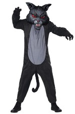 Black Cat Fight Scary Child Halloween Costume