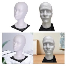 Mannequin Head Stable Manikin Head Display Wig for Home Hats Sunglasses