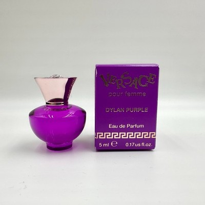 Versace Dylan Purple Eau de Parfum 5ml / 0.17 fl oz Mini Perfume New In Box