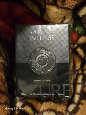 Azure Noir Intense For Men Eau de Toilette Spray 100ml 3.4 fl oz Regular Size