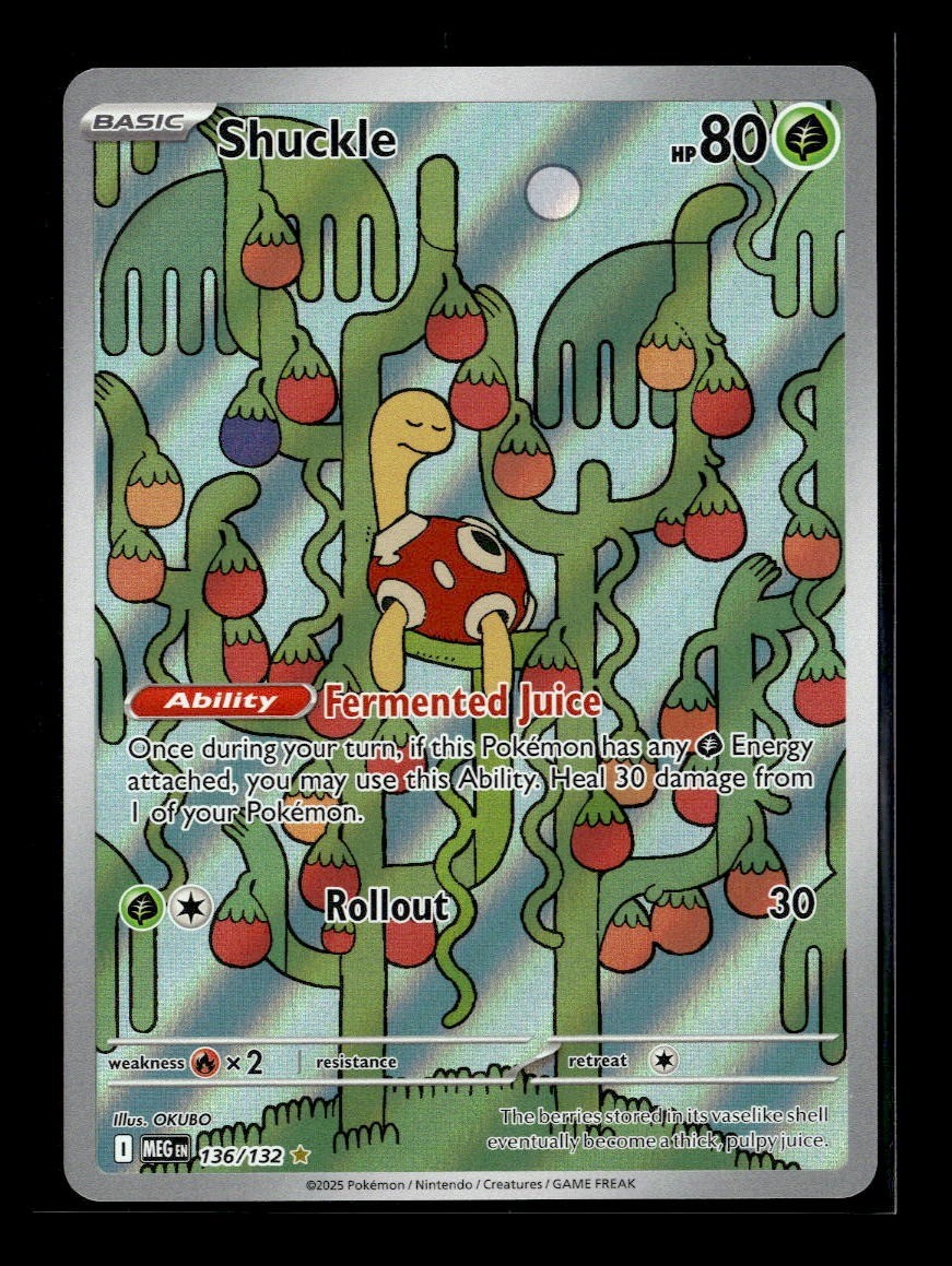 Pokemon Shuckle #136/132 ME01: Mega Evolution