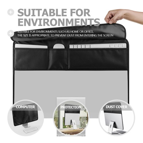 PC Monitor Screen Protector Computer Cover Desktops Monitor Screen Guard - Afbeelding 10 van 12