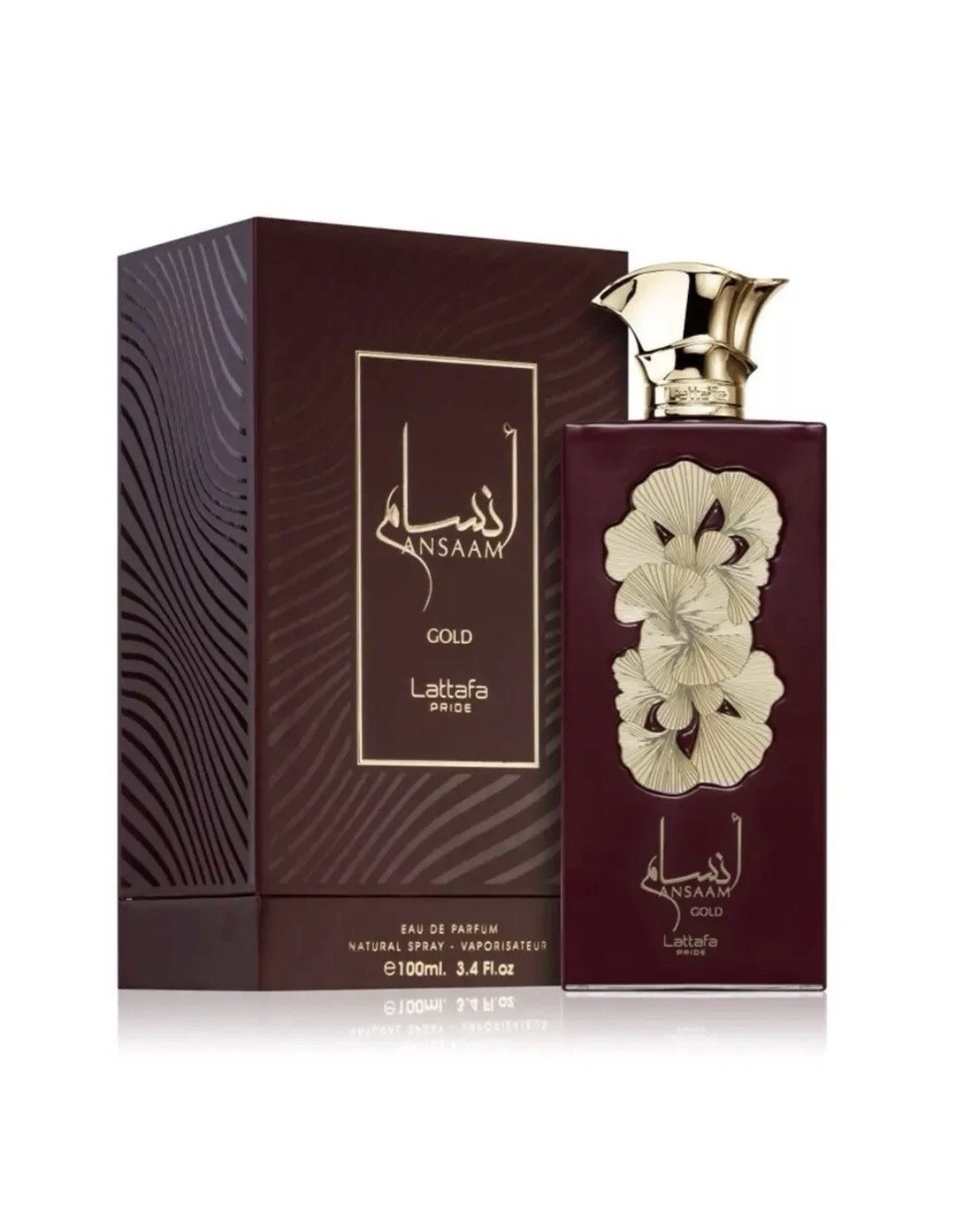 Ansaam Gold EDP 100ml by Lattafa | Unisex Arabian Perfume Long Lasting Fragrance