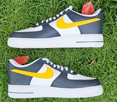 Men's Nike Air Force ONE 1 Low EMB “Embedded” Michigan FJ4209 400