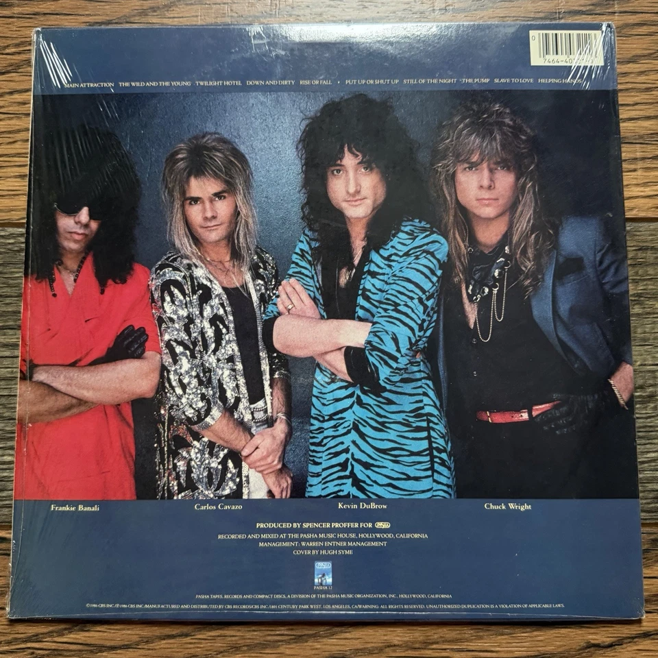 Quiet Riot QR III LP 1986 Pasha OZ 40321 хард-рок винил с термоусадкой - Изображение 2 из 4