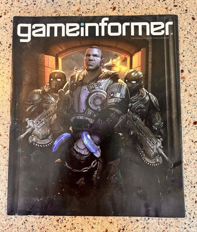 Game Informer Magazine July 2012 Issue 231 Gears of War Judgement