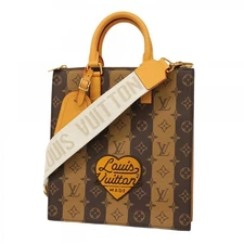 Louis Vuitton Tote Bag Monogram Stripe Sac Platt Messenger M45969 2way 397788