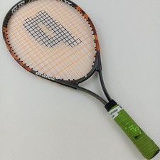 Prince Attack 23 Tennis Racquet 23in Strung Orange Camo Black Used Youth Kids