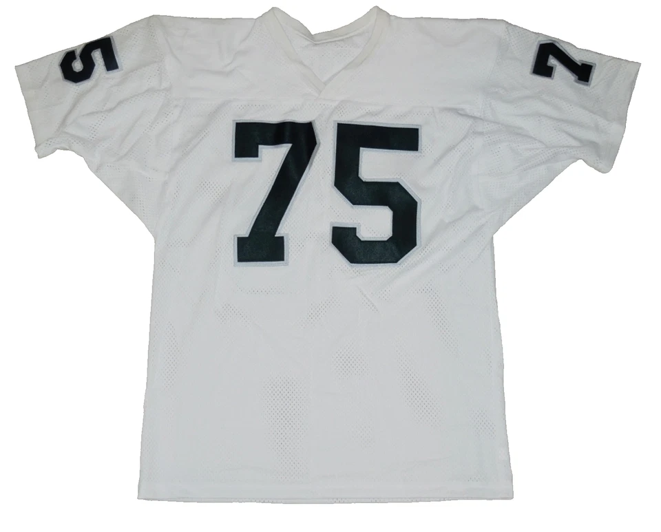HOWIE LONG AUTOGRAPHED CUSTOM JERSEY (LOS ANGELES RAIDERS) - JSA COA! - Image 4 of 4