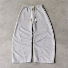 Mens Baggy Sweatpants Size L Fits 32  33 Waist Wide Leg Streetwear Y2K