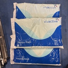 Vivactive Extra Large Incontinence Nappy Disposal Bags 3 Packs (see Description)