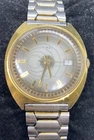 Vintage Men’s Timex Manual Wristwatch As Is Working Condition Gold & Silver Tone