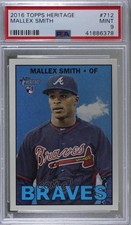 2016 Topps Heritage High Number Short Print Mallex Smith #712 PSA 9 MINT 1c7