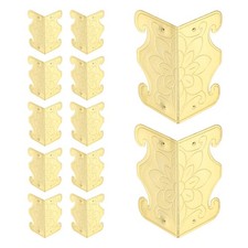 12 Pcs Baseboard Corner Protectors, Skirting Board Corner Protectors, Yellow