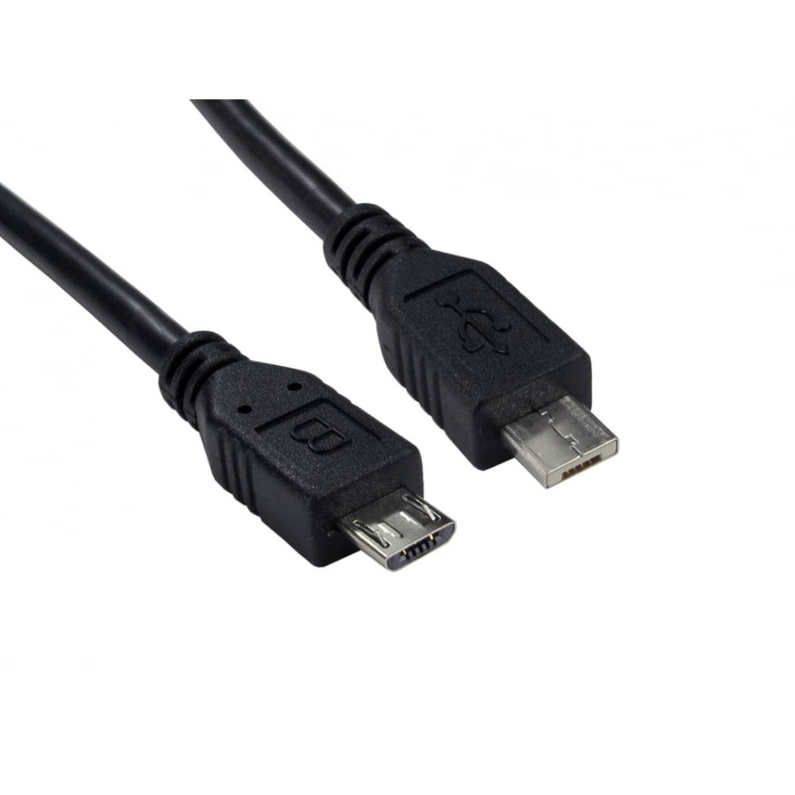 Micro USB A Male to Micro USB B Male USB Data Cable - 1.8 Metres