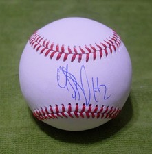 YANDY DIAZ Signed/Autographed BASEBALL BALL Tampa Bay Rays w/COA