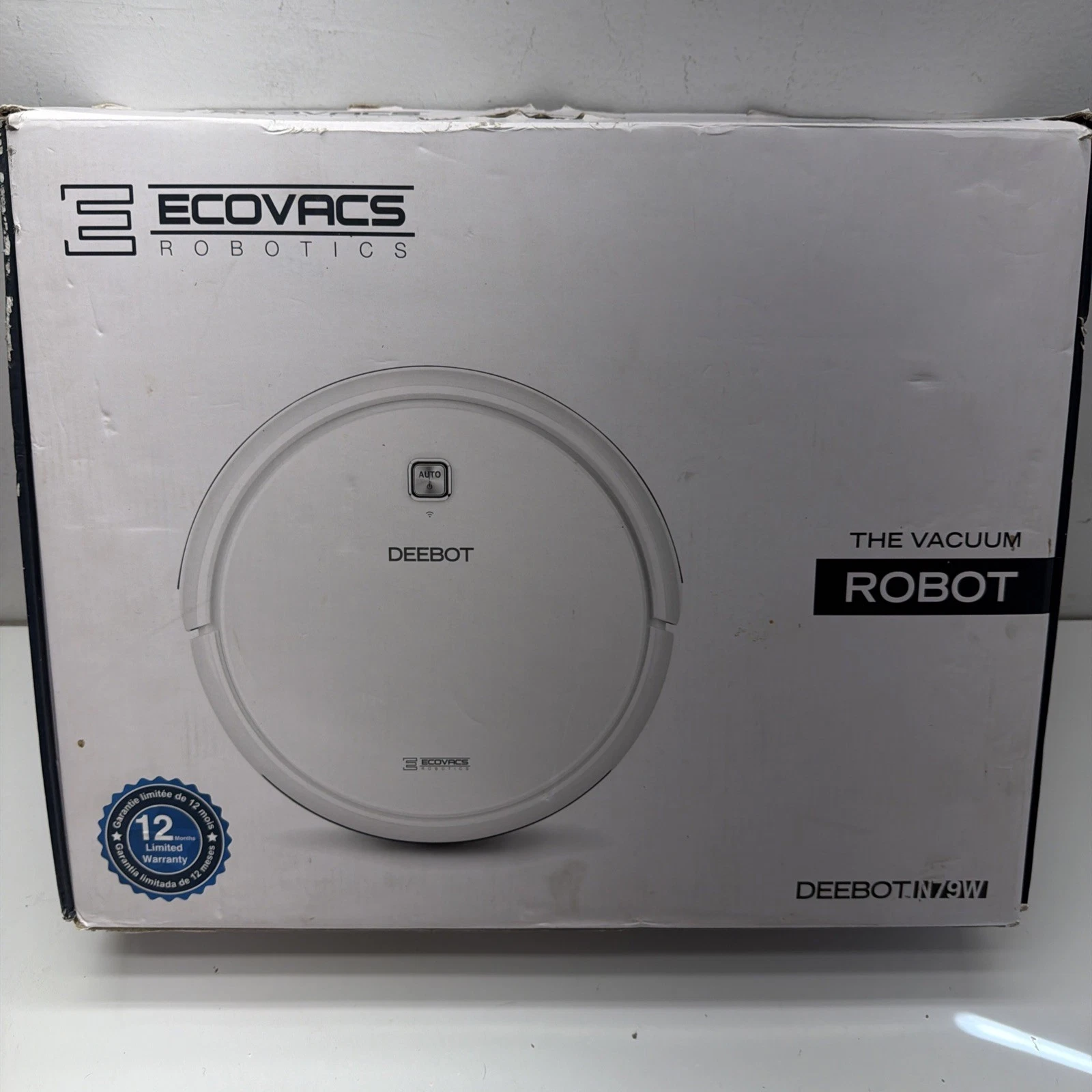 Ecovacs Deebot N79W Robotic Vacuum Cleaner WiFi Smart App
