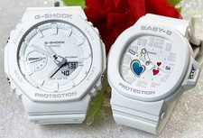 CASIO Baby-G PLAYFUL HEARTS BGA-10-7AJF digital pair Watch White Japan Import