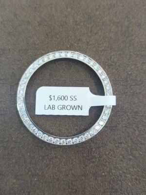 Rolex Datejust II 41 MM Custom 2.50ct LAB GROWN Diamond Bezel  MODEL 116300