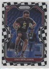 2020 Panini Prizm Rookie Black & White Checker Prizm Eno Benjamin #324 b8h