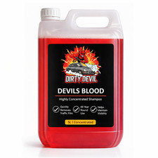 DIRTY DEVIL Ultra Concentrated Car Wash Shampoo - pH Neutral Car Shampoo 5L