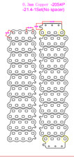 1SET Custom 21700 Battery Connector 20S4P Lithium Batteries Connectors Busbar